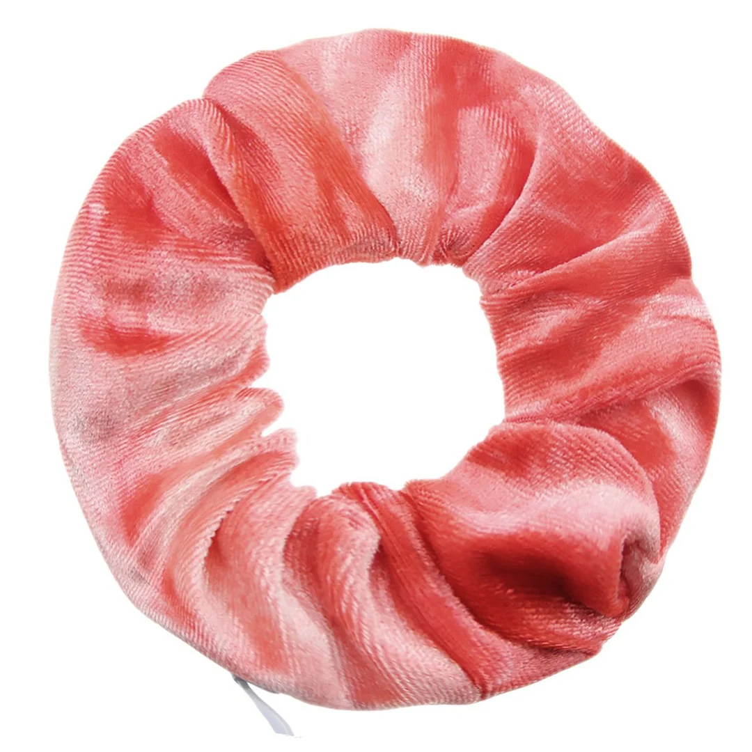 Velvet Hair Ties with Zipper