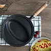 Cast Iron Frying Pan with Handle Omurice Cooking Pot Pancake Mold Skillet Pan