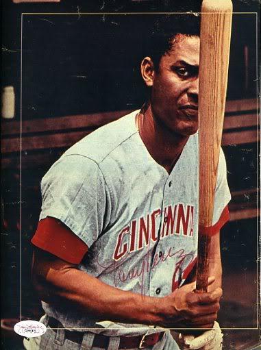 Tony Perez 1960`s Signed Jsa Certed 8x10 Photo Poster painting Autograph