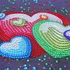 Heart Shaped Love  | Crystal Rhinestone  | Full Round Diamond Painting Kits