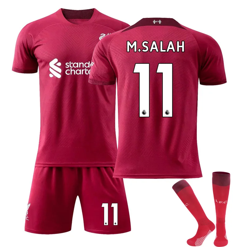 Wholesale 2022 Season New Club Best Thai MESSI #30 MBAPPE#7 Neymar #10  Home&away Soccer Jerseys Football Kit From m.