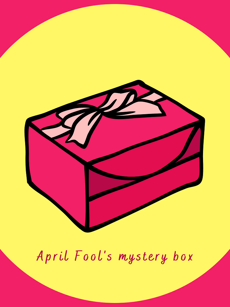 April Fool's box - Get your present