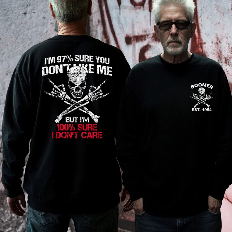Custom I DON'T CARE GENERATION Shirt, Boomer Sweatshirt, Hoodie