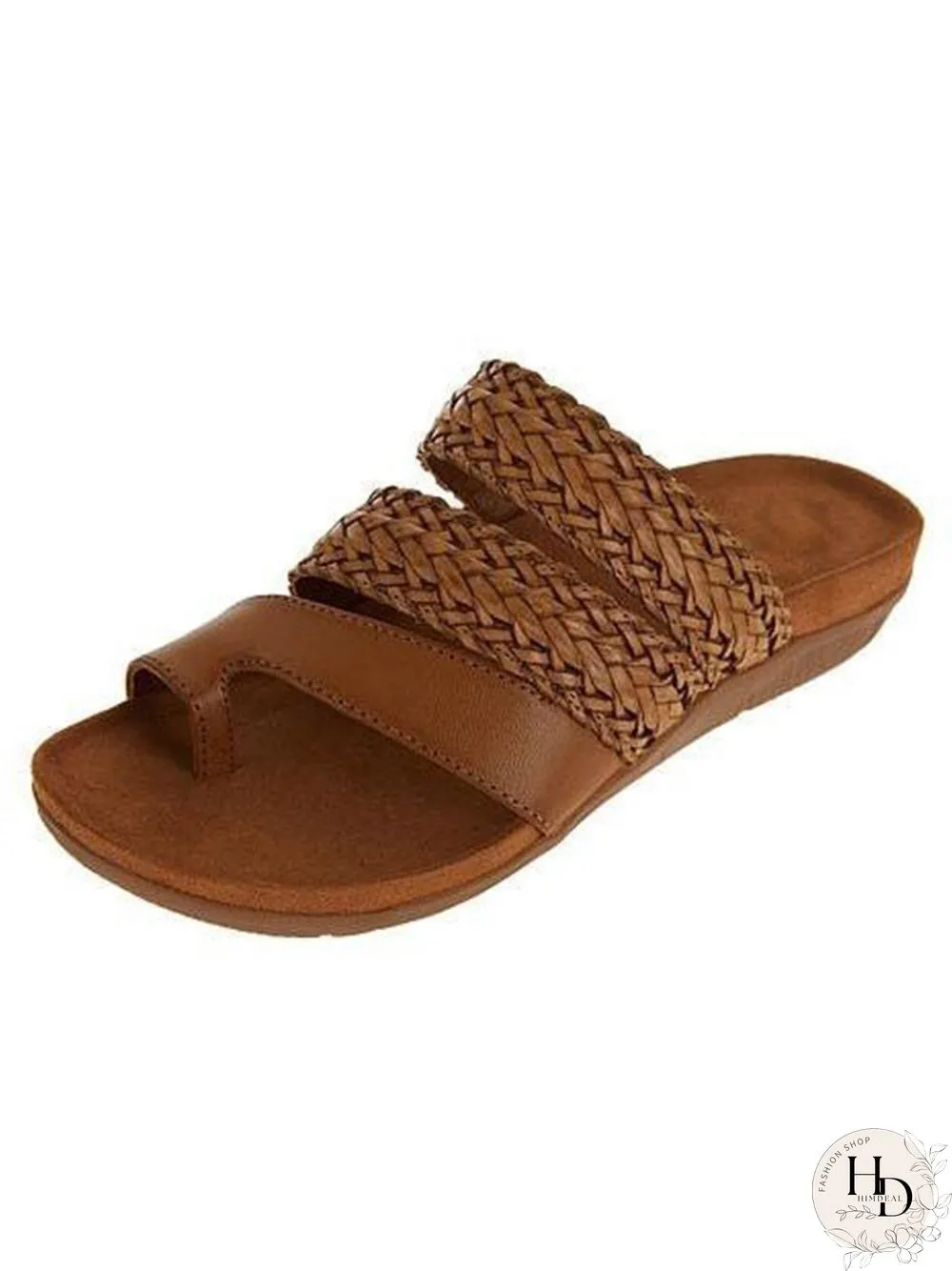 Bohemian Braided Vintage Slippers