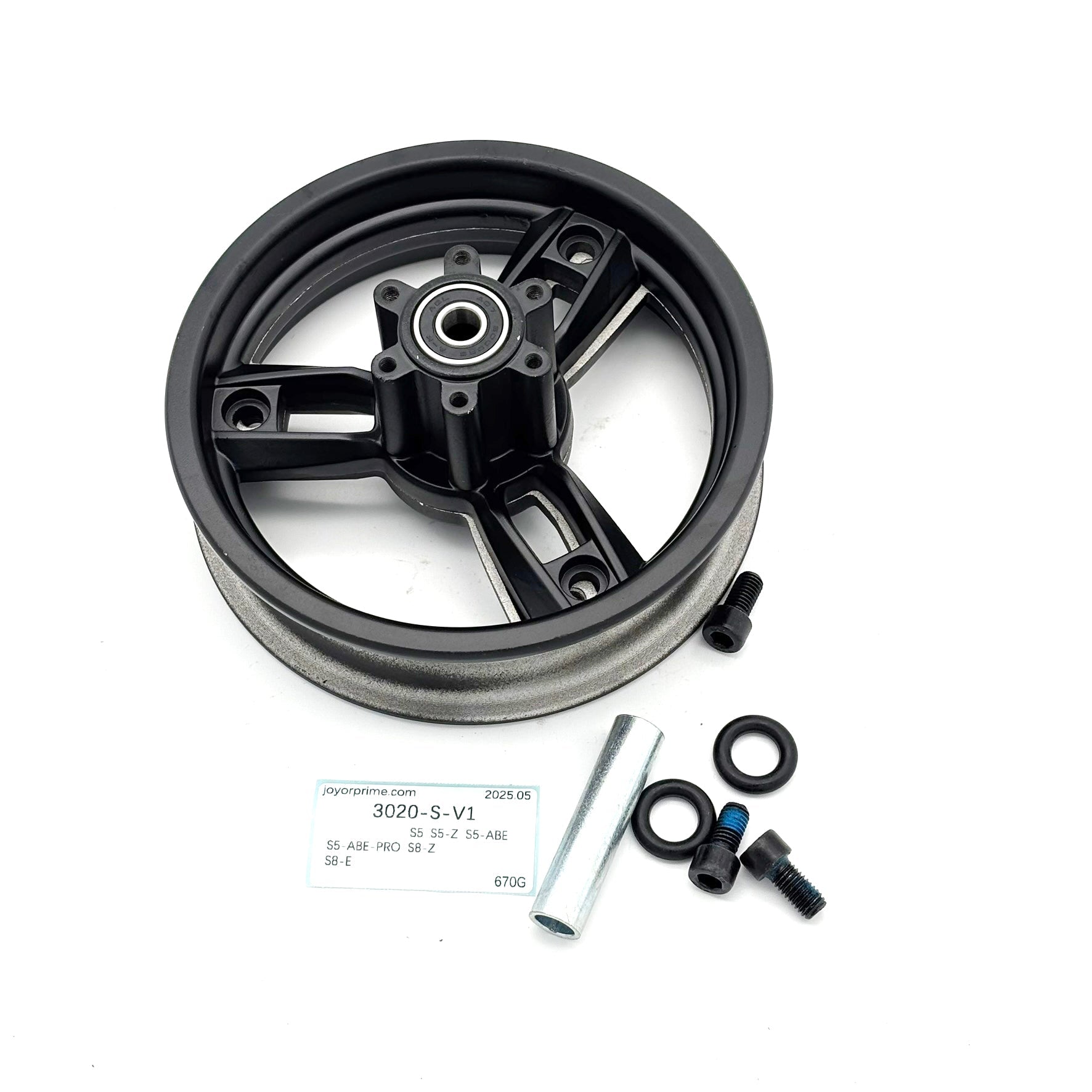 Wheel hub (with screws) S5/S8