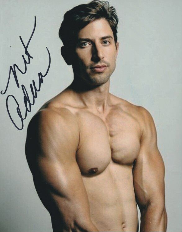 Nick Adams signed 8x10 Photo Poster painting in-person