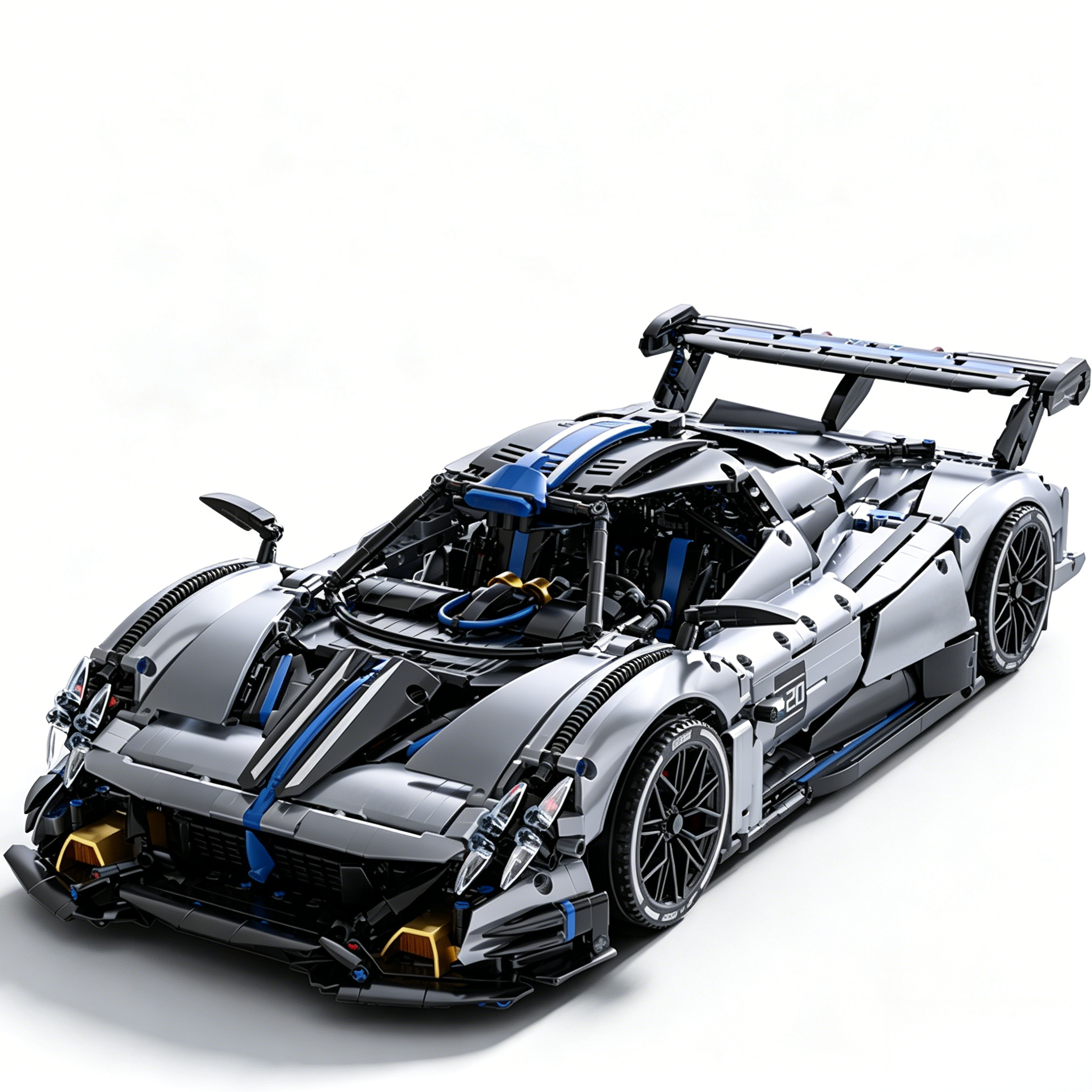 KAVOWORLD 88806 Hyper Car Building Set | 3526 Pieces | 1:8 Scale