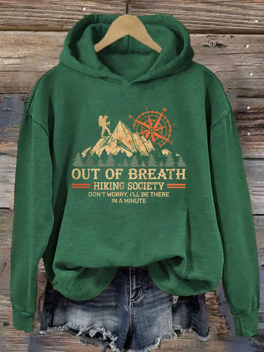 Out Of Breath Hiking Society Hoodie
