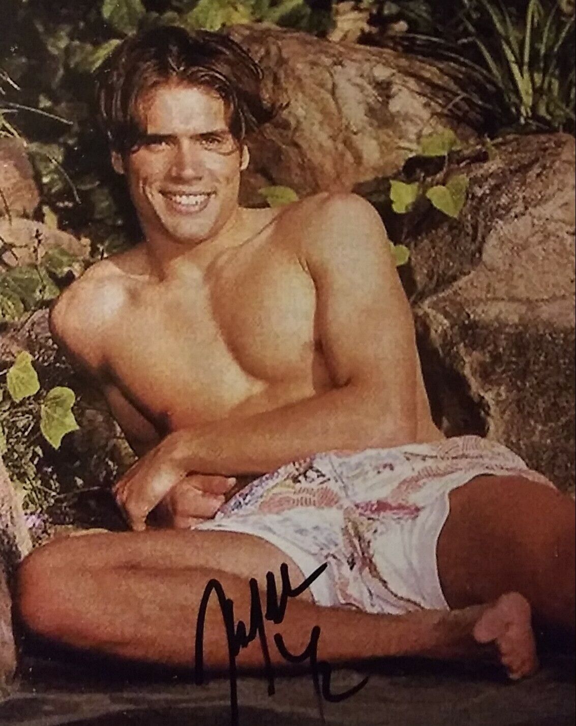 Joshua Morrow signed 8 x 10