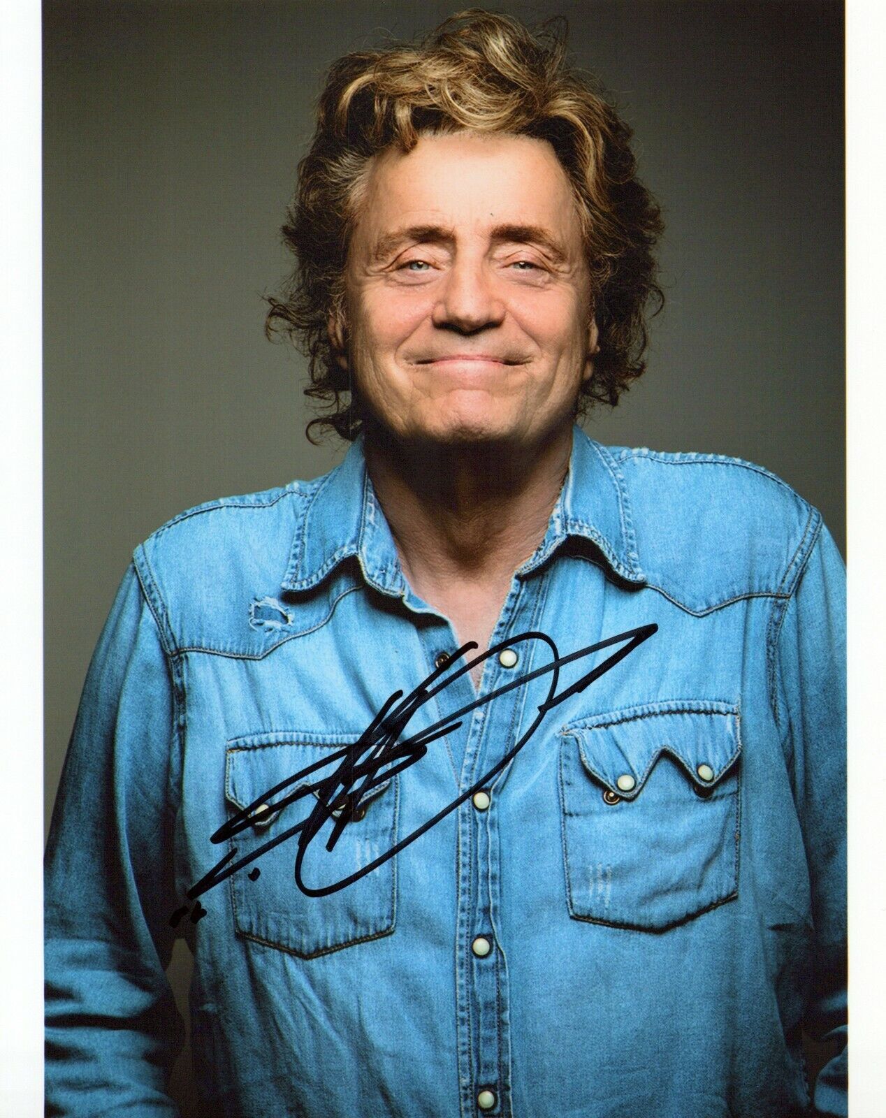 Shadoe Stevens head shot autographed Photo Poster painting signed 8x10 #5