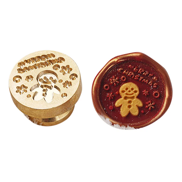 Diy Fire Lacquer Round Sealing Wax Stamp Head gbfke