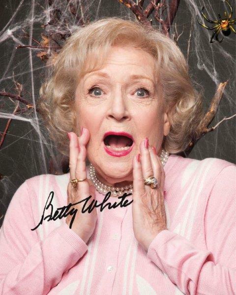 REPRINT - BETTY WHITE Golden Girls Autographed Signed 8 x 10 Photo Poster painting Poster RP