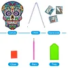 >SALE<Acrylic Skull 5D DIY Rhinestone Diamond Painting Dots Pendant for Wall Decor