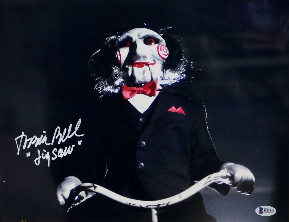 Tobin Bell Autographed 11x14 Jigsaw Photo Poster painting - Beckett Auth *White