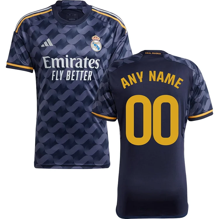 Real Madrid Away Trikot 2023-2024  ( Aufdruck Dein Name )