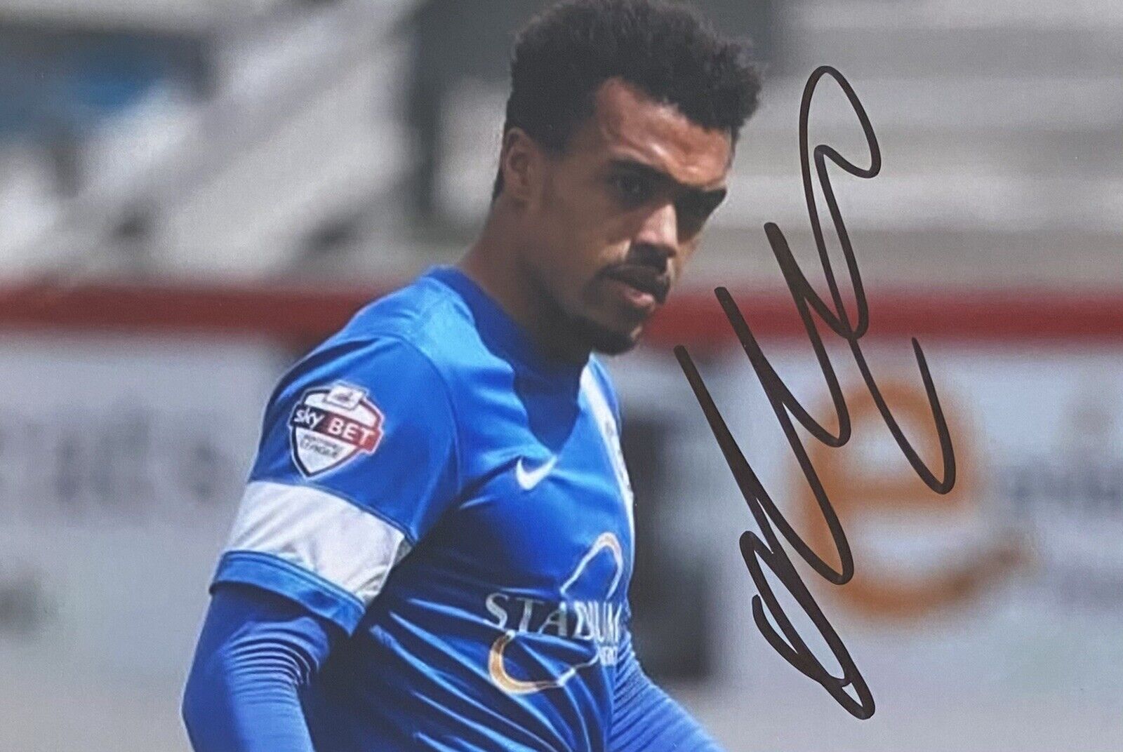 Nicky Ajose Genuine Hand Signed 6X4 Peterborough United Photo Poster painting