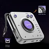 Little Flying Saucer Pro Live Broadcast External Sound Card Mobile Phone Computer Instrument Built-In Music Recording Sound Card