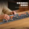 Jie Star Railway Express Building Block Model | DIY Science & Educational Puzzle, Creative Ornament