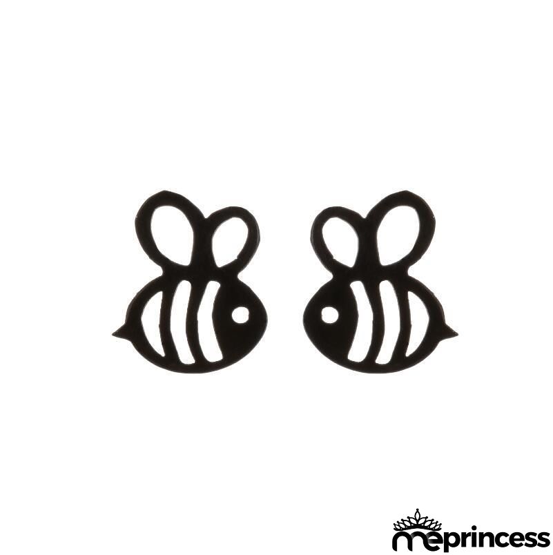 Women Fashion Hollow Eagle Owl Snake Dolphin Bee Giraffe Elephant Dog Cat Rabbit Fish Bird Penguim Stainless Steel Stud Earrings