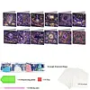 12pcs Dark Academy Diamond Art Greeting Cards DIY 12 Pack with Envelopes