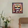 Diamond Painting-DIY Full Round Drill Cat