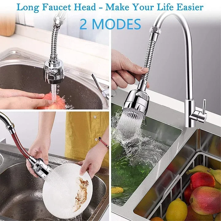 🔥Hot🔥Pressure Boost 360&deg; Rotate Kitchen Tap