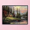 Quiet Creek - 18CT Stamped Cross Stitch 40*60cm 