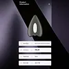 Smart Thermal Kegel Training Device for Men & Women - Wireless Vibration Pelvic Floor Exerciser with Airbag Support