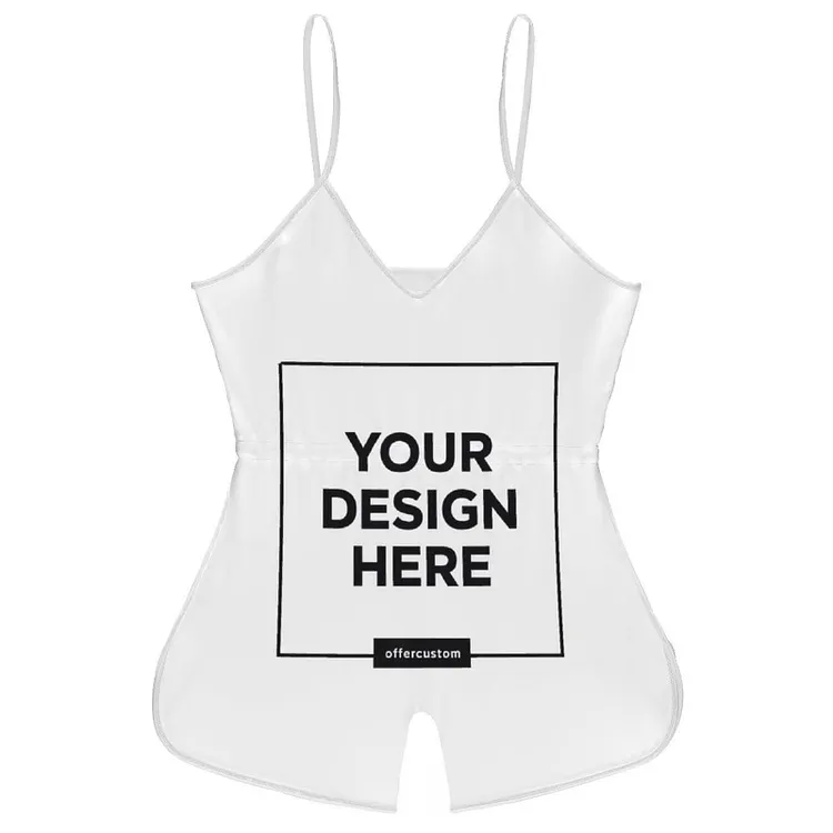 Personalized Design MWZ272 Women's Strap Romper LTK