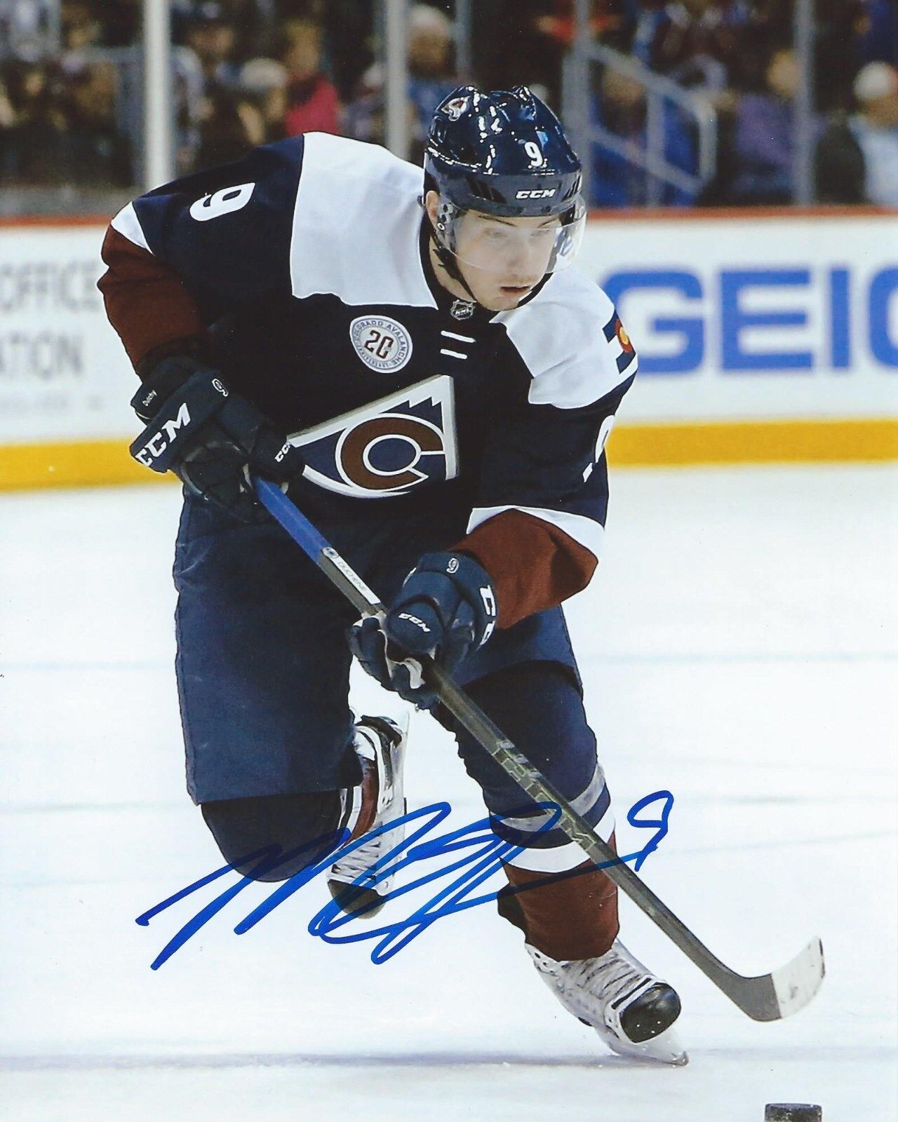 Matt Duchene Signed 8x10 Photo Poster painting Colorado Avalanche Autographed COA