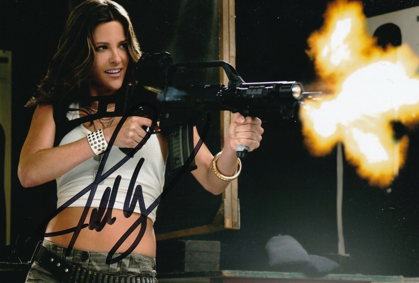 Jill Wagner REAL hand SIGNED 4x6 Blade Series TV Photo Poster painting #1 COA Autographed