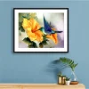 Flowers And Birds  | Full Round Diamond Painting Kits