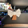 Elegant BowKnot Design PU Leather Car Used Backseat Hooks Hanger