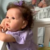 [Heartbeat💖 & Sound🔊] 20'' Sylvie With Brown Hair And Eyes Reborn Baby Doll Girl, Handmade Huggable Baby Doll - RBBI-Myrebornbabydoll&reg; Myrebornbabydoll&reg;