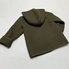 Kid Baby Boy Wool Explosions Retro Horn Buckle Coats