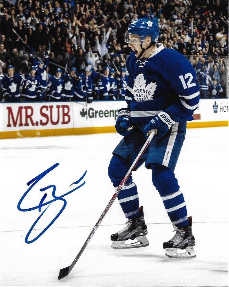 Toronto Maple Leafs Connor Brown Signed Autographed 8x10 NHL Photo Poster painting COA A