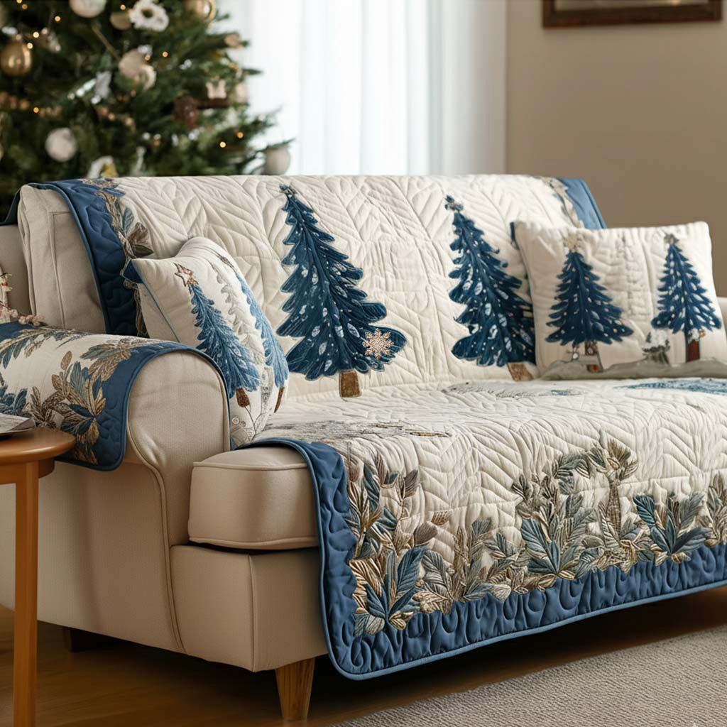 Evergreen Sparkle Quilted Sofa Cover NCU0NT11295 everthome