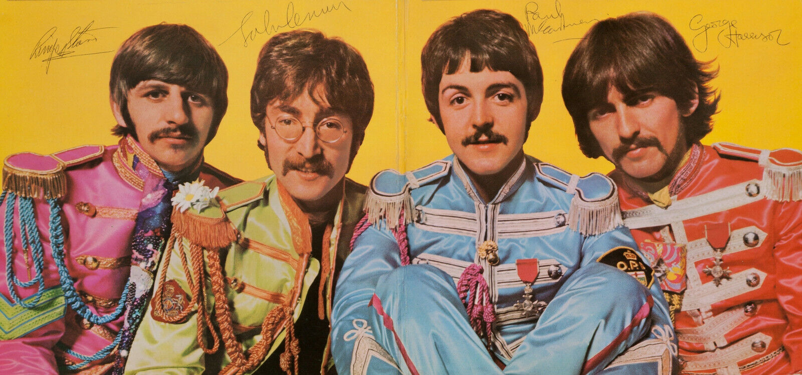 THE BEATLES - Signed Photo Poster paintinggraph - Pop / Rock Star Band / Musicians - preprint