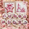 12pcs Christmas Decorations-11CT Stamped Cross Stitch Set 12.5*12.5cm/4.92*4.92in tapestrymarket
