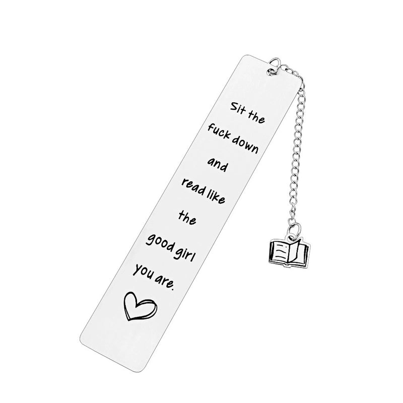1 Piece Letter Learning School Stainless Steel Cartoon Style Minimalist Bookmark