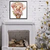Flower Balloon Bear - Crystal Rhinestone Diamond Painting