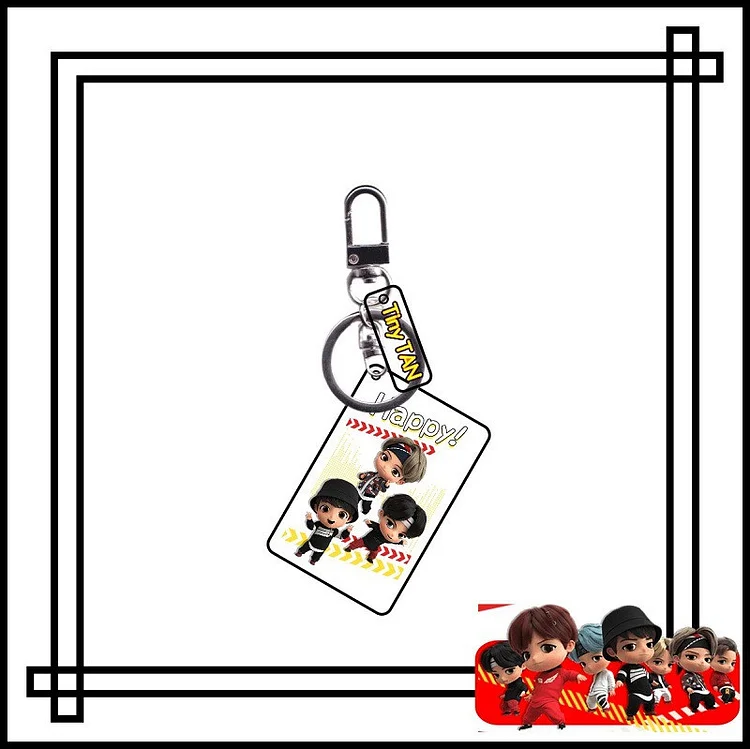 방탄소년단 Tinytan Combination lovely Acrylic keychain