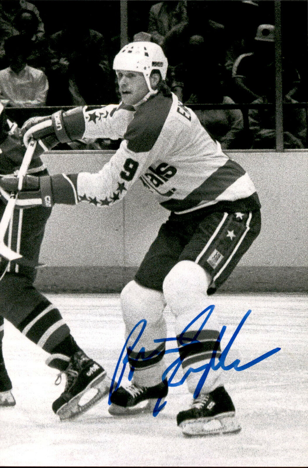 Brian Engblom SIGNED autographed 4x6 Photo Poster painting WASHINGTON CAPITALS #2