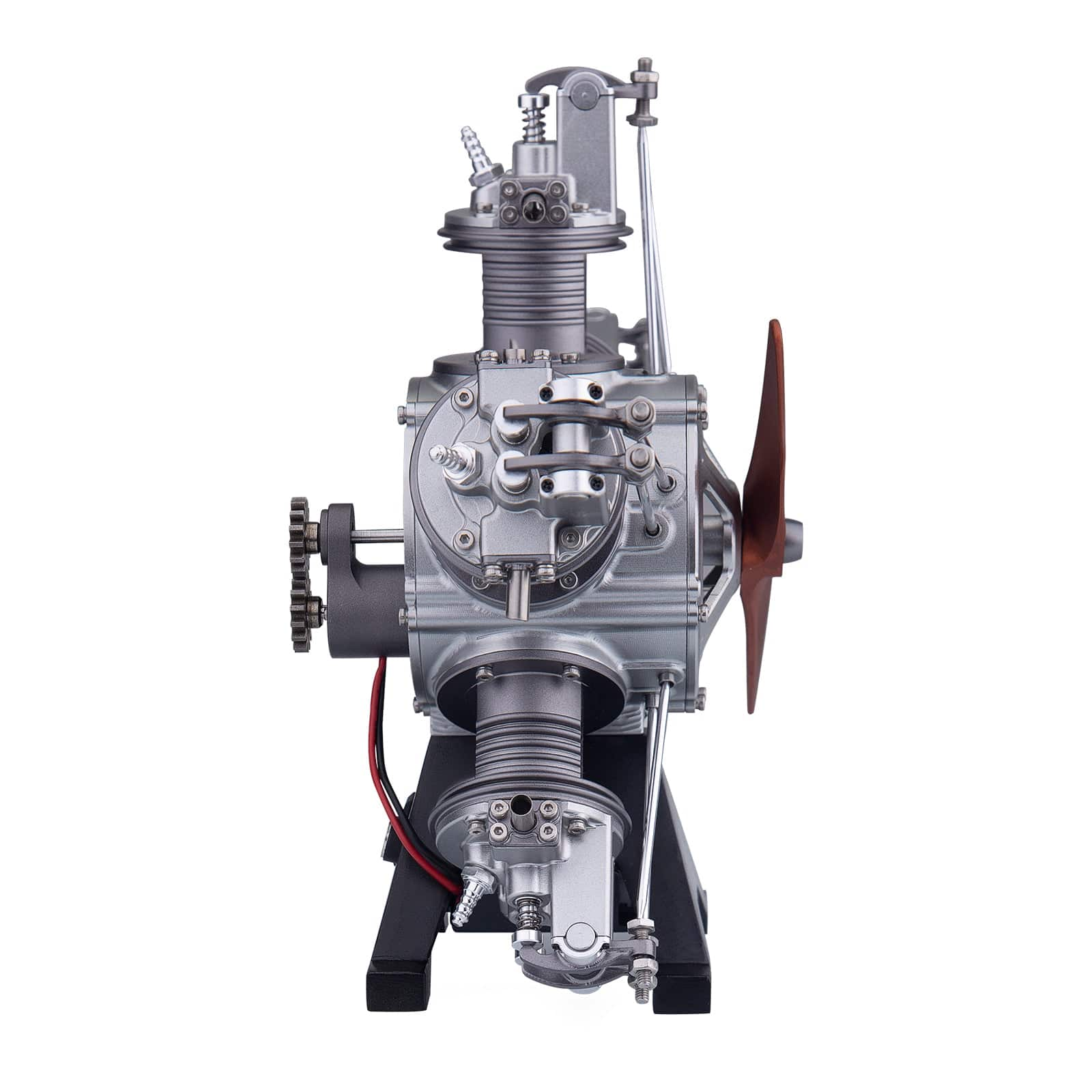 5 Cylinder Radial Engine Model Kit - 1:6 Full Metal Aircraft Engine  - Build Your Own Radial Engine