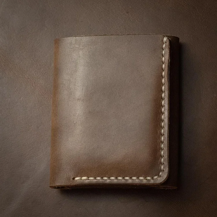 Trifold Wallet - Natural
