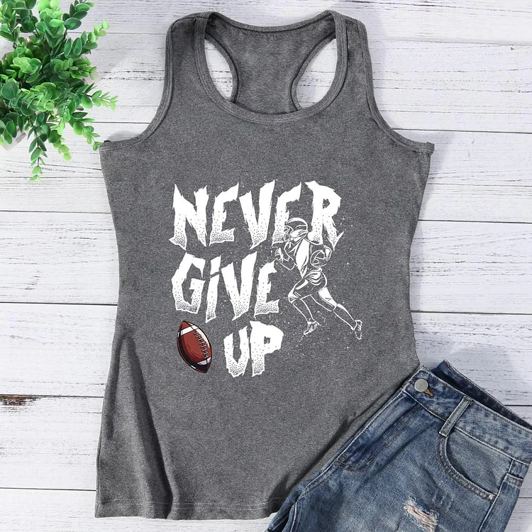 Never give up Vest Top-Annaletters