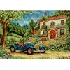 Mountain Floats-14CT Stamped Cross Stitch Egyptian Cotton 77*60cm/30.31*23.62in (Big Size) tapestrymarket