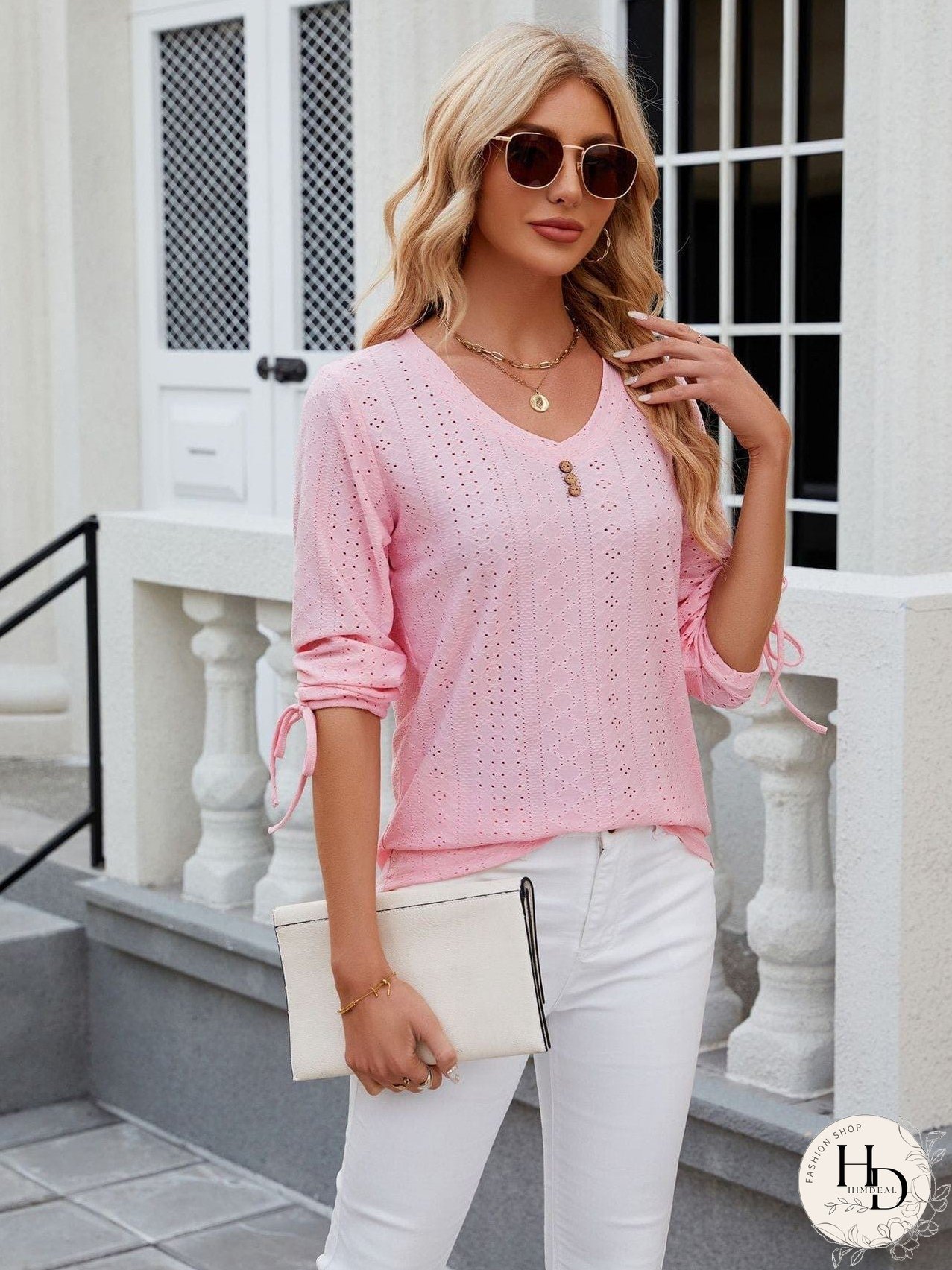 Versatile Knit Mock Neck T-Shirt