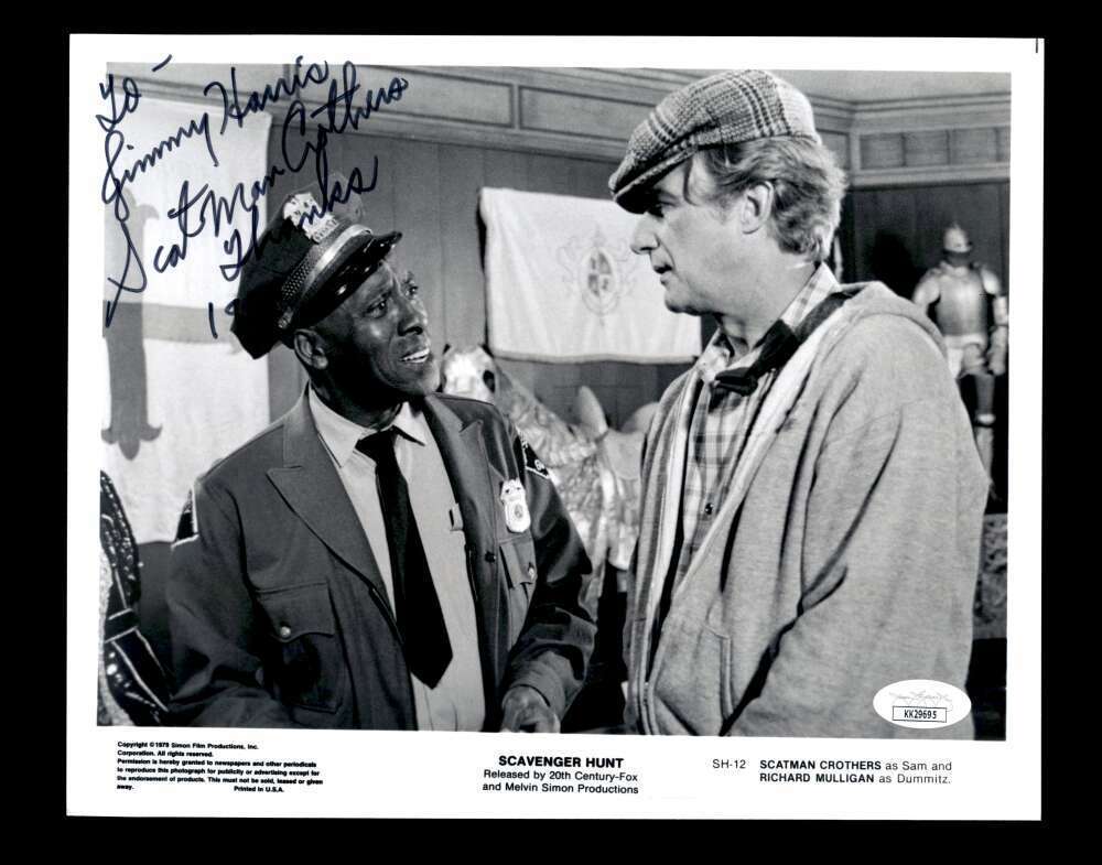 Scatman Crothers JSA Coa Signed 8x10 Photo Poster painting Certified Autograph