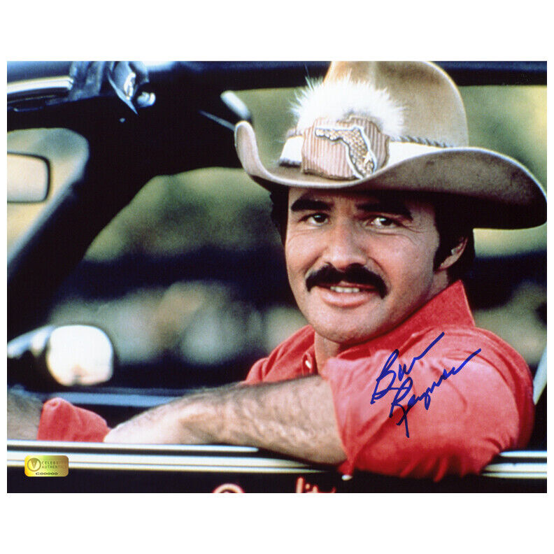 Burt Reynolds Autographed Smokey and The Bandit II 8x10 Photo Poster painting